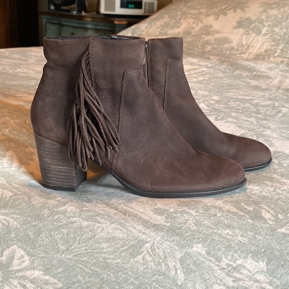 ECCO Fringe Booties